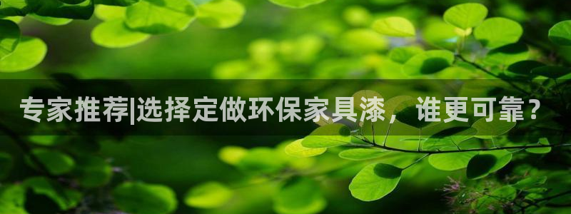 沐鸣2登陆电脑线路测速：专家推荐|选择定做环保家具漆，谁更可