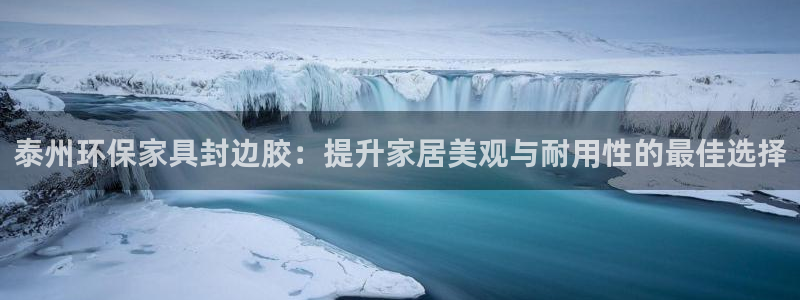 沐鸣2平台登陆测速：泰州环保家具封边胶：提升家居美观与耐用性